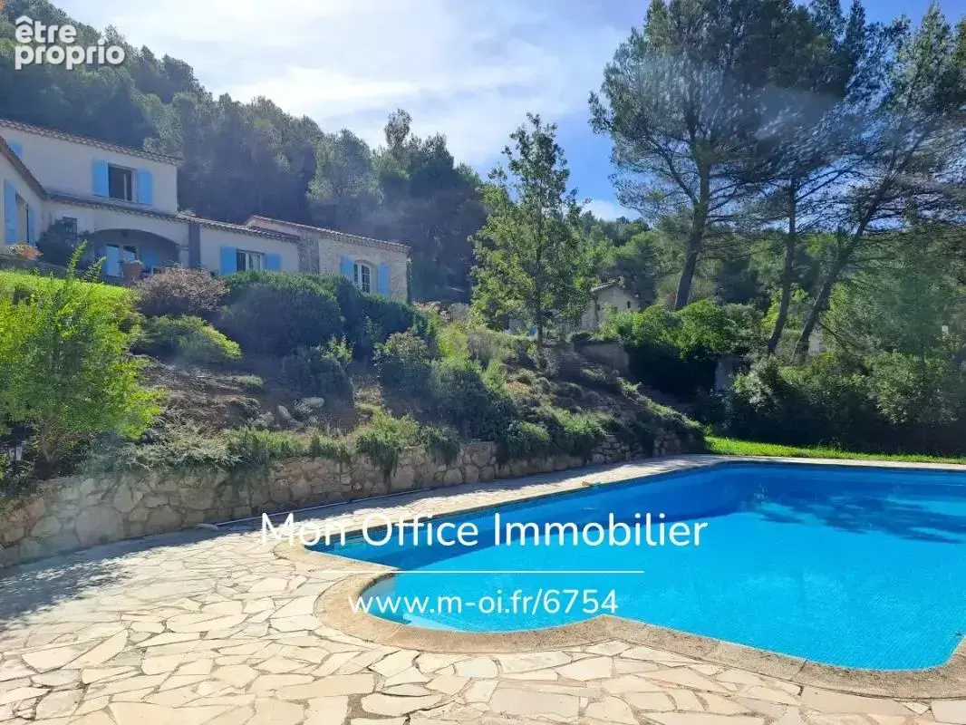 Référence : 6754-VCL. - Maison avec belle vue dominante - Piscine et pool-house - Proche Aix à ROGNES - photo 32