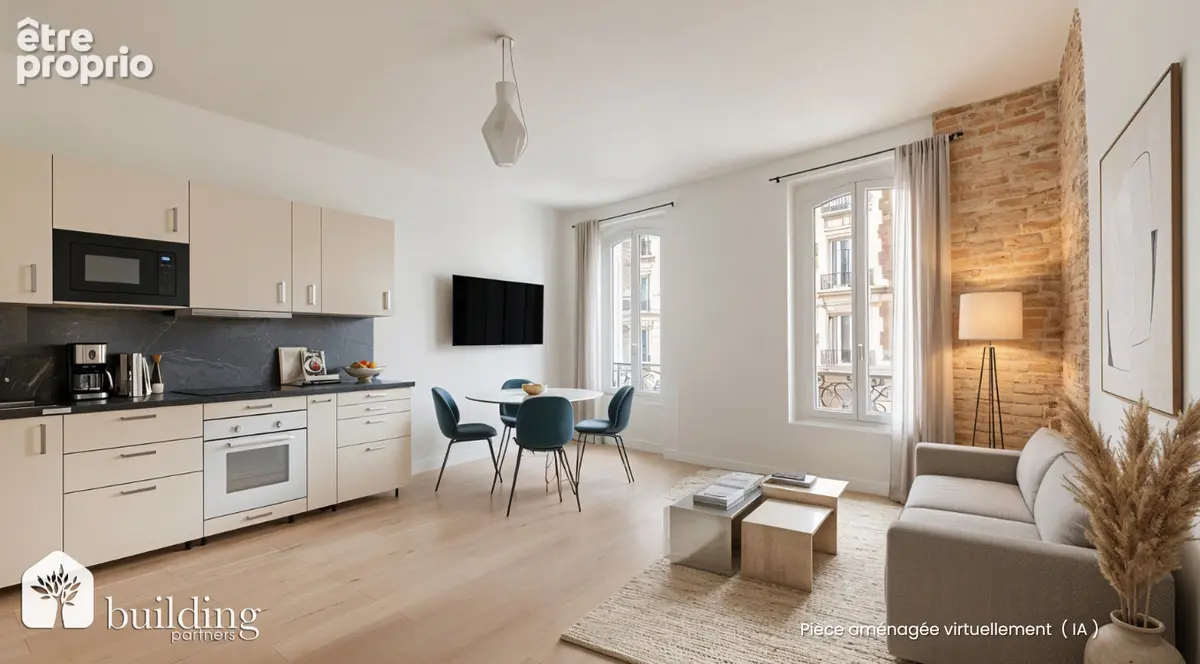 Mairie Asnières-sur-Seine - Appartement 3 pièces 59,68 m² - photo 3