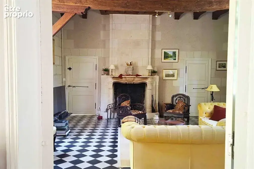 Centre-Val de Loire – Athée-sur-Cher (37270), Indre-et-Loire, près de Tours – Maison de maître de 230 m², 5 chambres, parc de 2, - photo 12