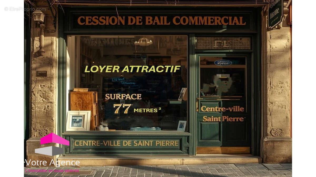 Commerce à SAINT-PIERRE