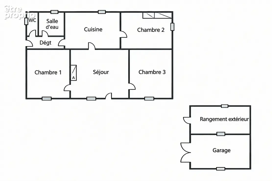 A vendre authentique landaise 3 chambres - photo 10