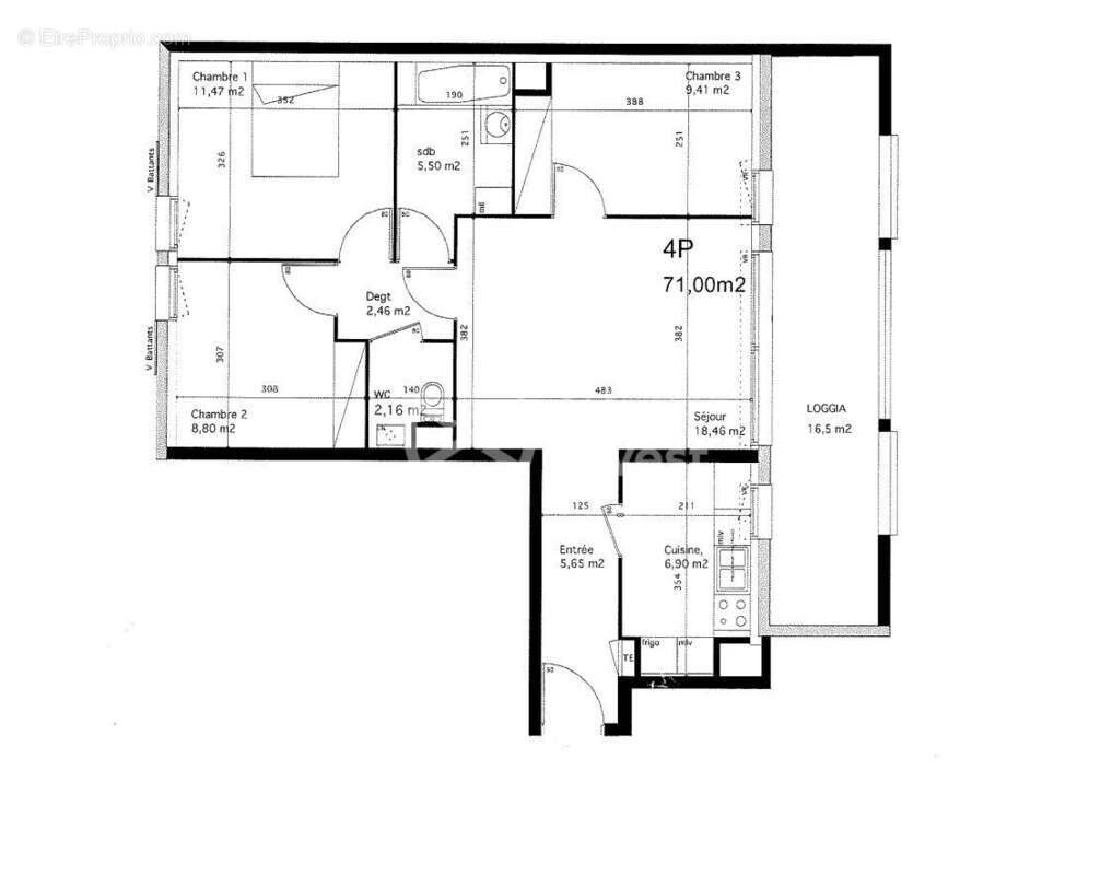 Appartement à ARGENTEUIL