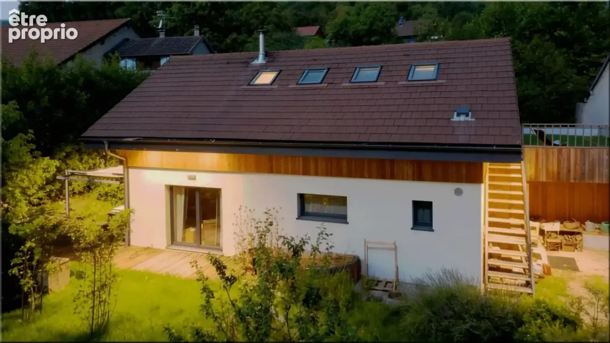 Maison à vendre 5 pièces thoiry (01) exclusivité-maison ossature bois-studio-vue jura - photo 3