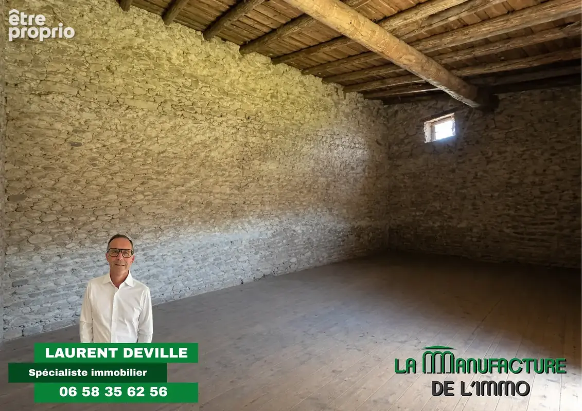 Maison type corps de ferme a renover env. 140 m2  + dependances avec terrain de 1101 m2/ saint just malmont le - photo 4