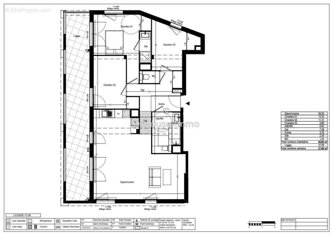 Appartement à MARSEILLE-10E