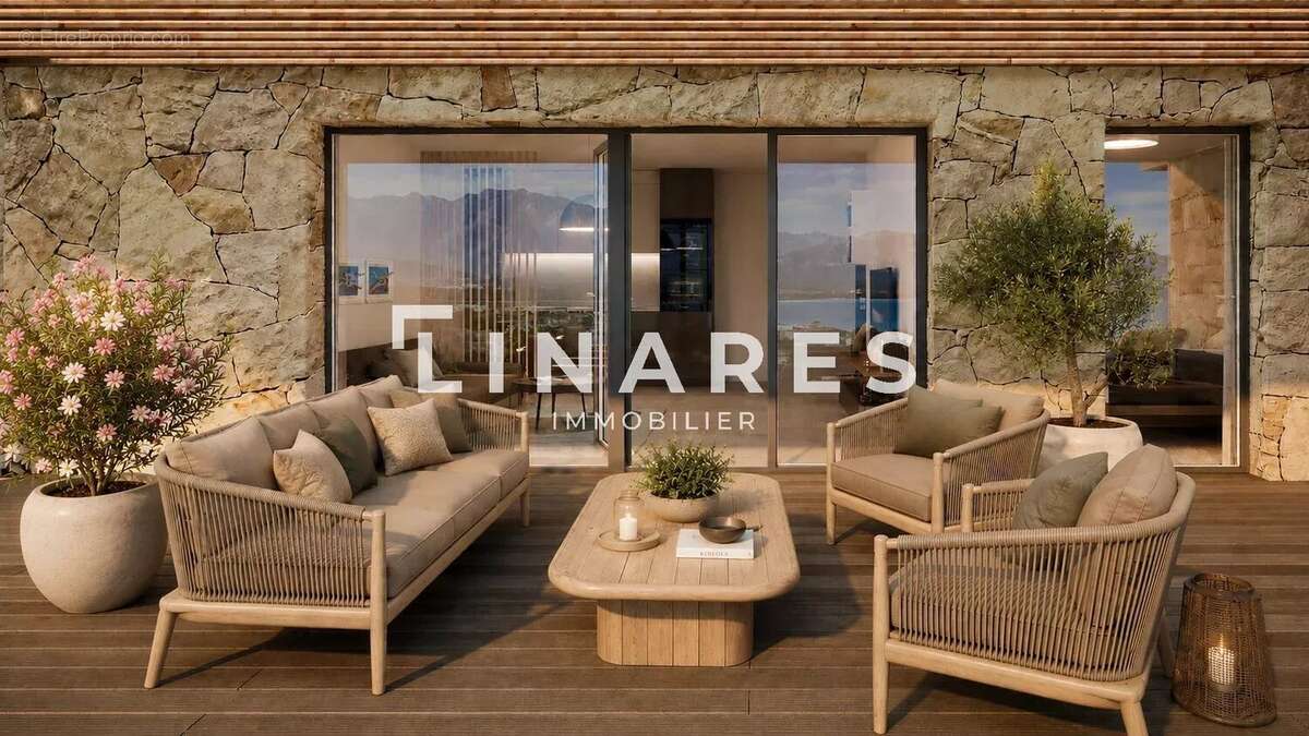 CASA SERENA - Appartement T2 de 39m2 - Terrasse de 22,4 m2 - Vue montagne  - 20260 Calvi - photo 2