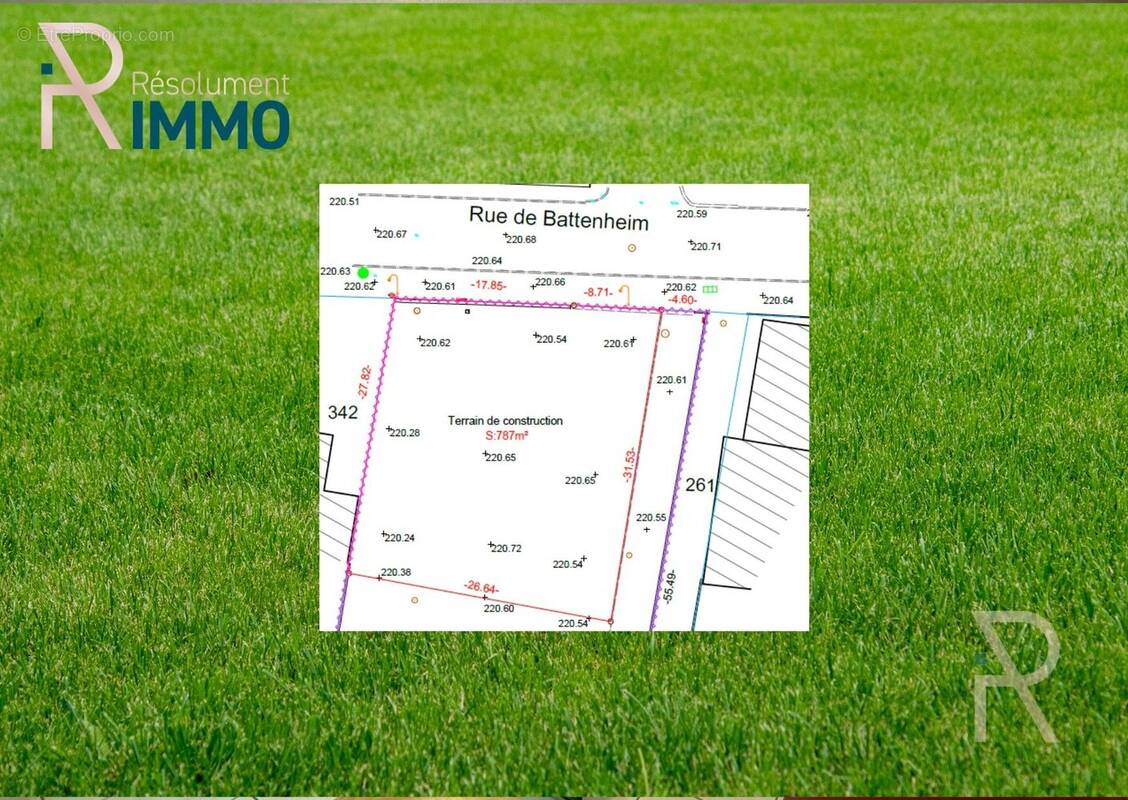 Terrain à BANTZENHEIM