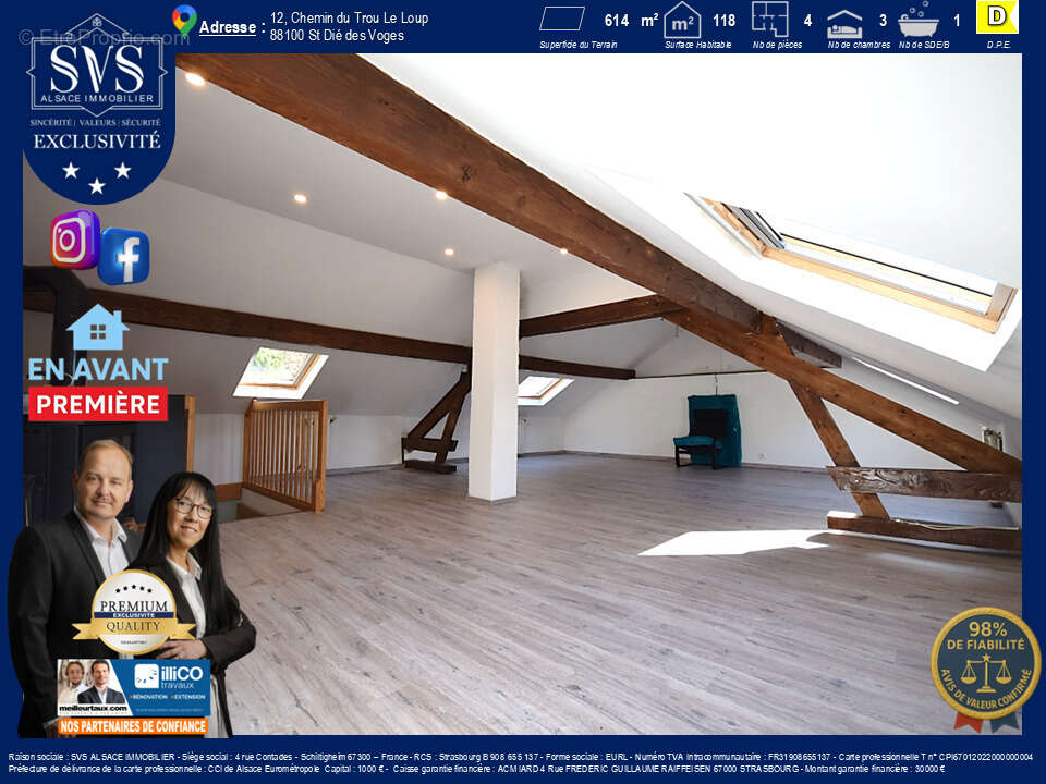 Maison à SAINT-DIE-DES-VOSGES