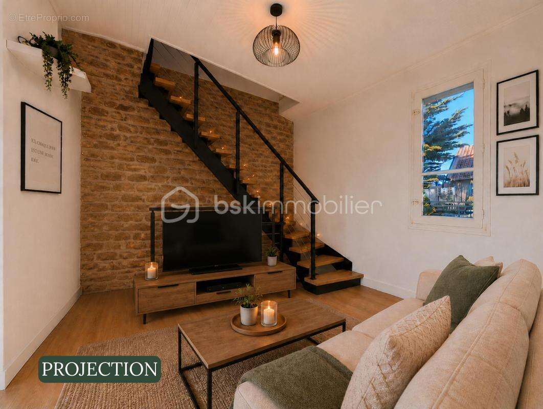 Maison en pierre face a la mer - 40.78m² - charme - barneville 50270 - photo 9
