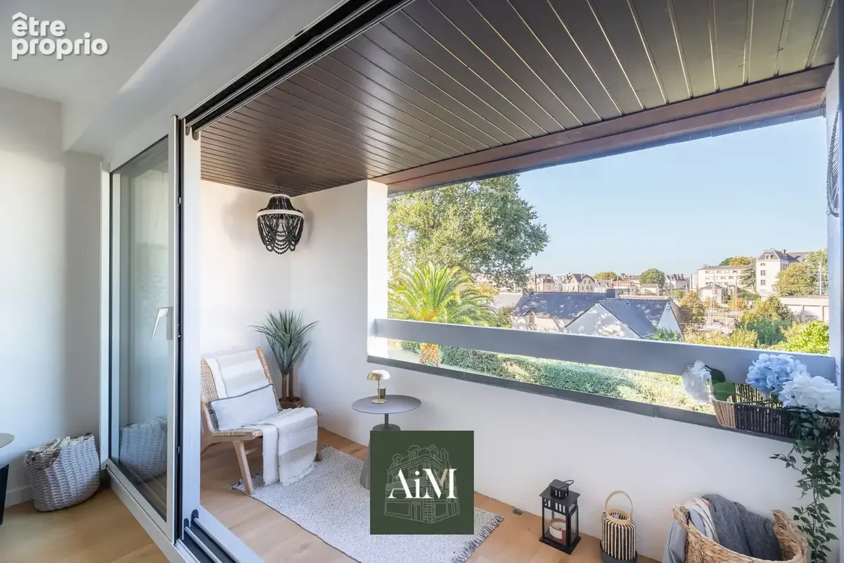 Vannes   port à pied   appartement entièrement rénové   84 m2   3 chambres   terrasse   parking - photo 8