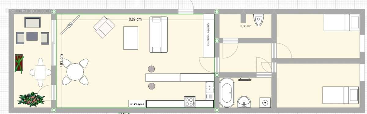13009 MARSEILLE T3 de 66 m² avec terrasse de 12 m² et box 14 m² – Proche Calanques de Sormiou - photo 21