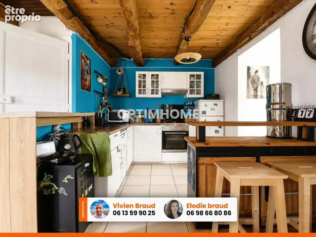 À VENDRE – Maison 4 pièces, 3 chambres avec grange, ancienne étable et terrain d’environ 1 hectare à Sauvat (Cantal) - photo 9