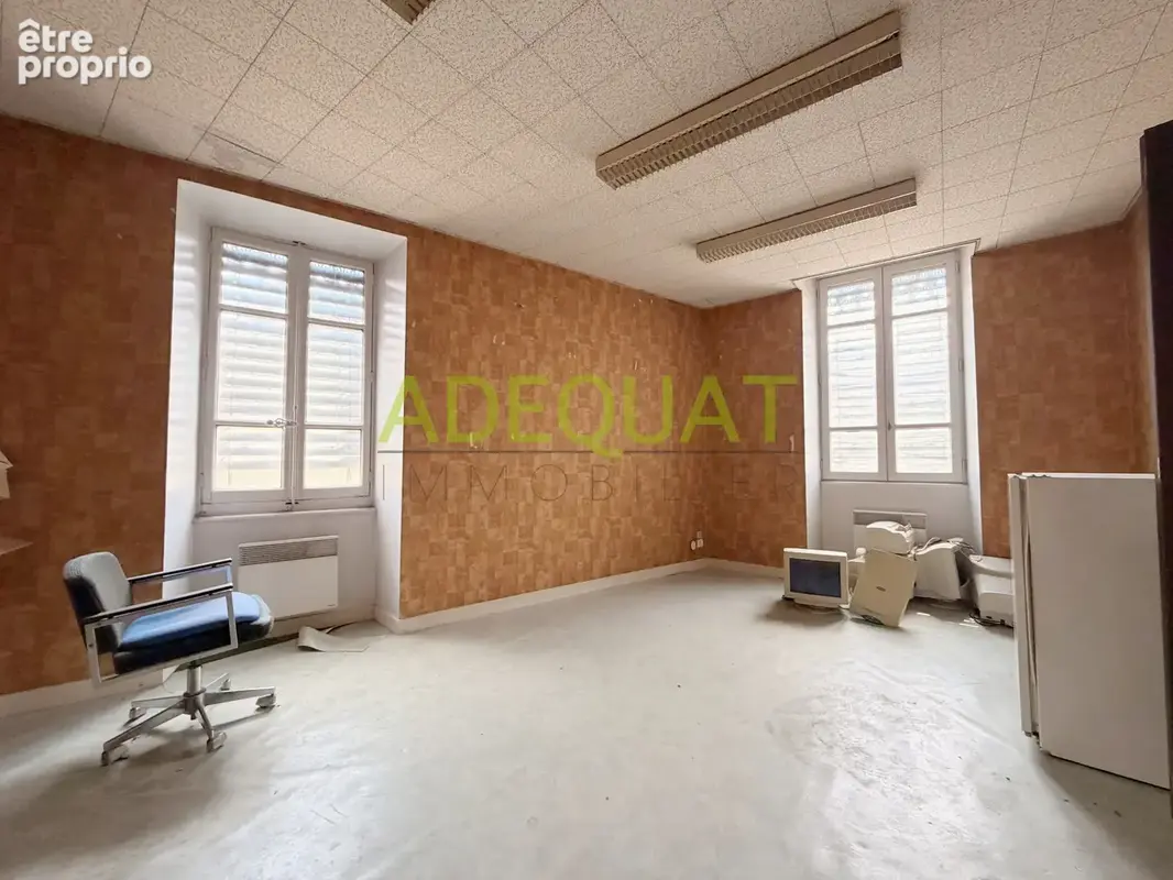 La tour du pin hyper centre / appartement t2 / plateau a  amenager / cave individuelle… - photo 4