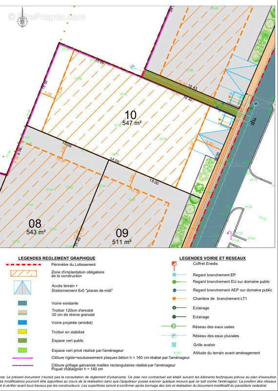 Terrain à LA CROIX-EN-TOURAINE