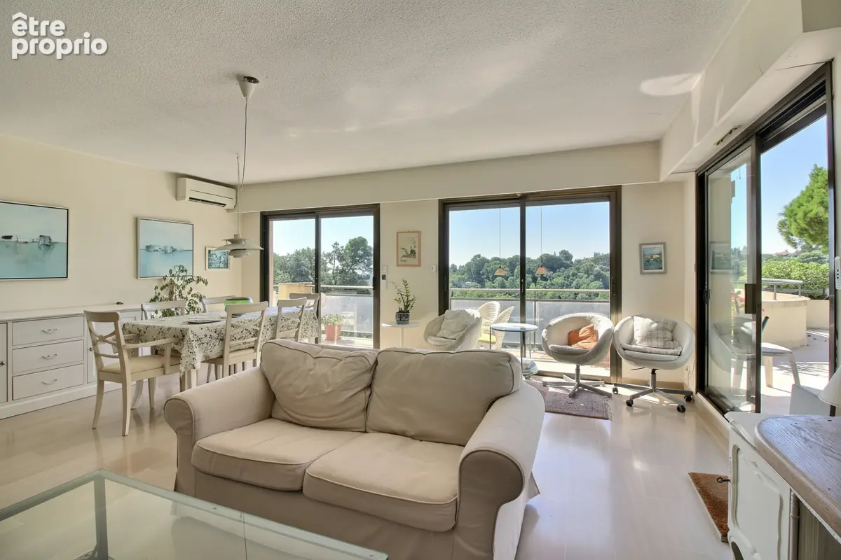 Mougins - Le Val - Vente Appartement 3P - Terrasse de 110 m² - Aperçu Mer - photo 4