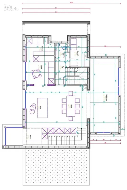Villa d'architecte contemporaine avec piscine - photo 19