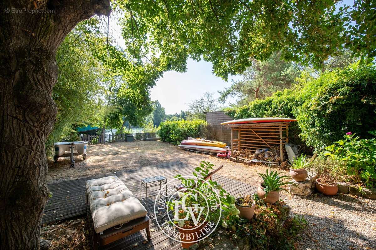 Samois sur seine - maison de charme et son jardin avec vue seine - photo 3