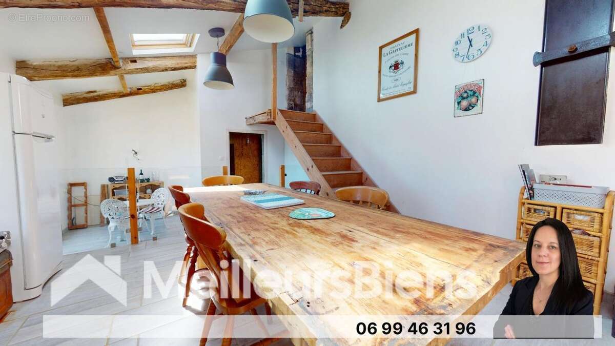 Maison Charentaise à rénover, déjà habitable, grand terrain et dépendances - photo 4