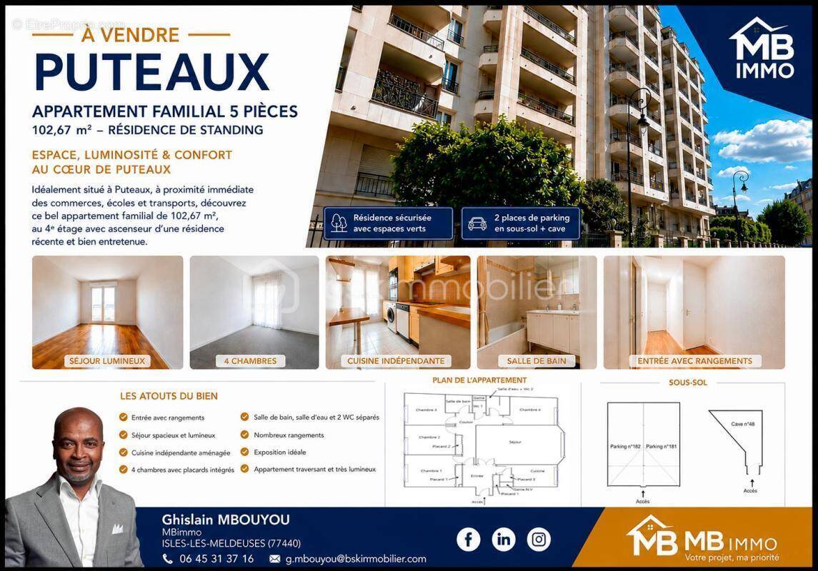 Appartement à PUTEAUX