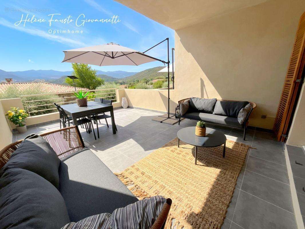 OLETTA – Appartement 3 pièces en duplex avec terrasses, jardin et vue montagnes panoramique - photo 5