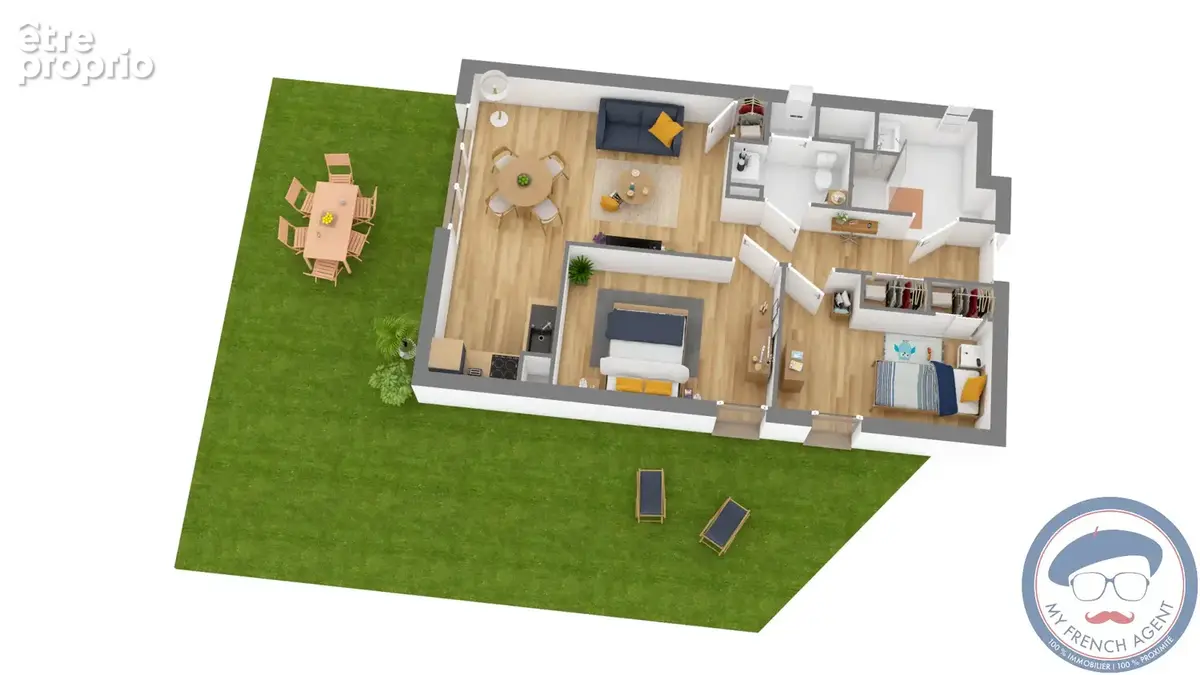 À Sorigny, Appartement 3 Pièces dans un bel environnement - photo 2