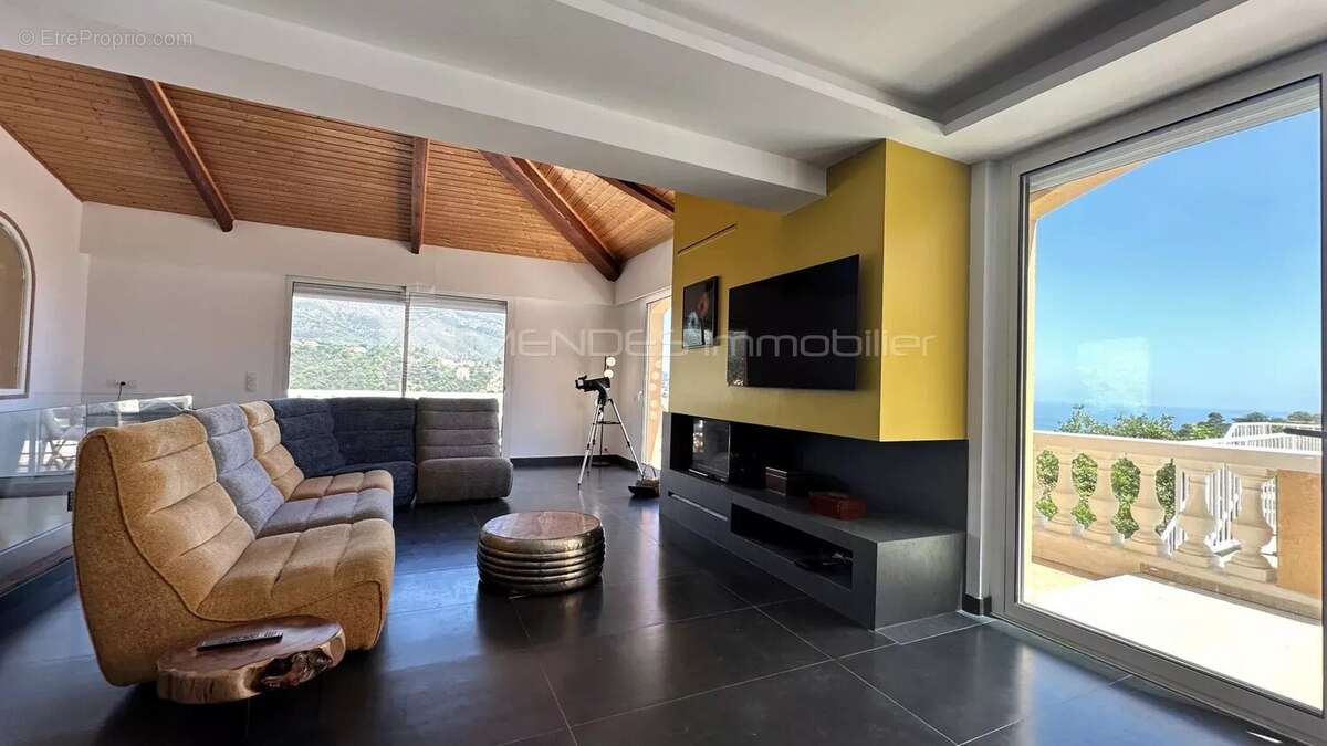 Vue mer panoramiques - villa menton - - photo 8
