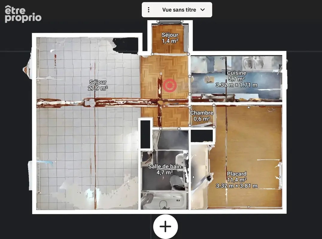 Grand appartement T2/3 lumineux et spacieux - photo 10