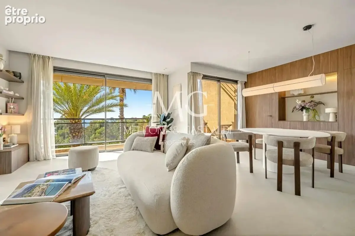 Cannes eden – 3 pièces rénové – vue mer – terrasse & jardin – piscines – tennis – garage - photo 9