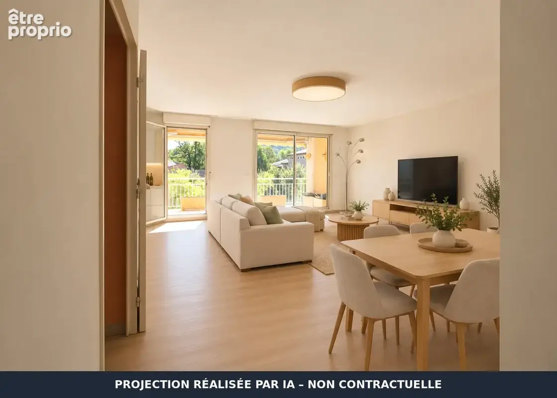 PALETTE  T3 de 79,75 m2 avec terrasse, garage et parking - photo 5