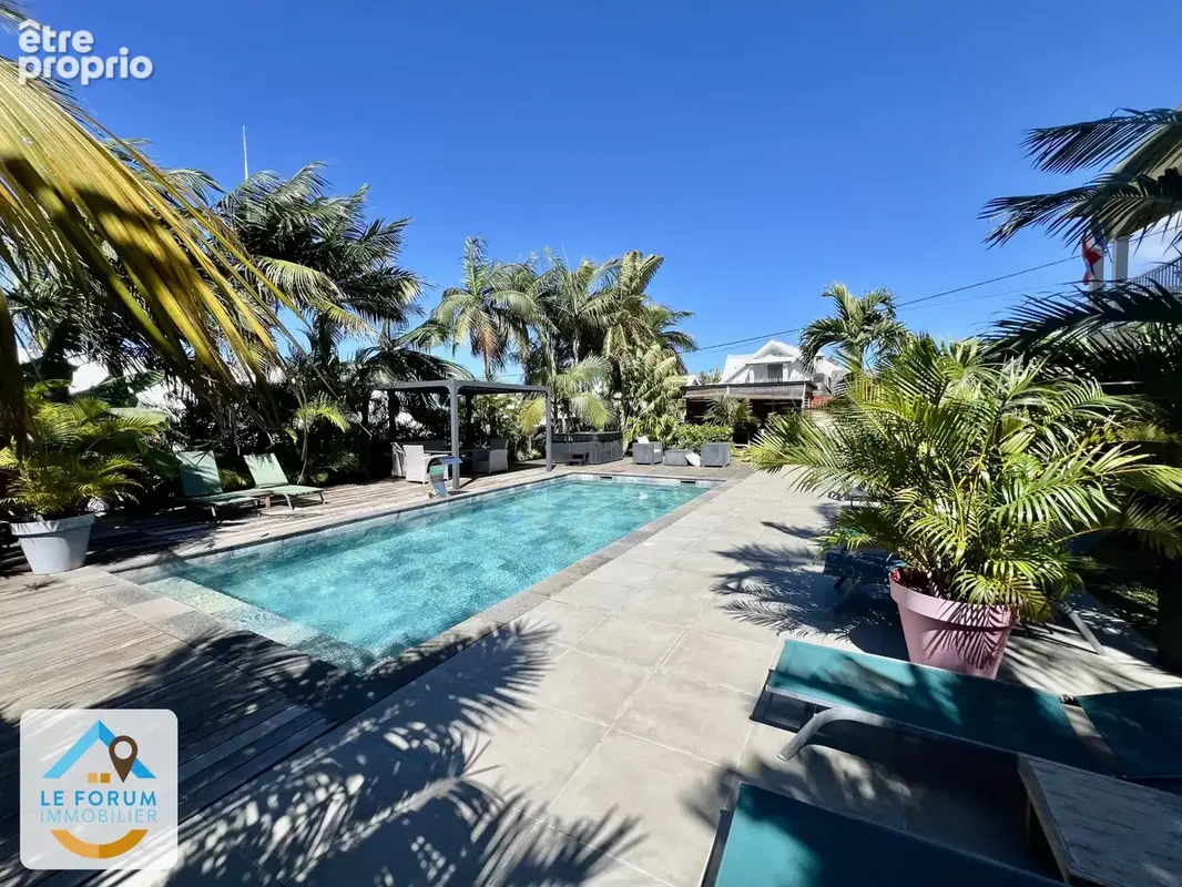 Saint joseph 97480 - villa f5 contemporaine avec studio independant - piscine - varangue - garage -  vue mer - photo 4