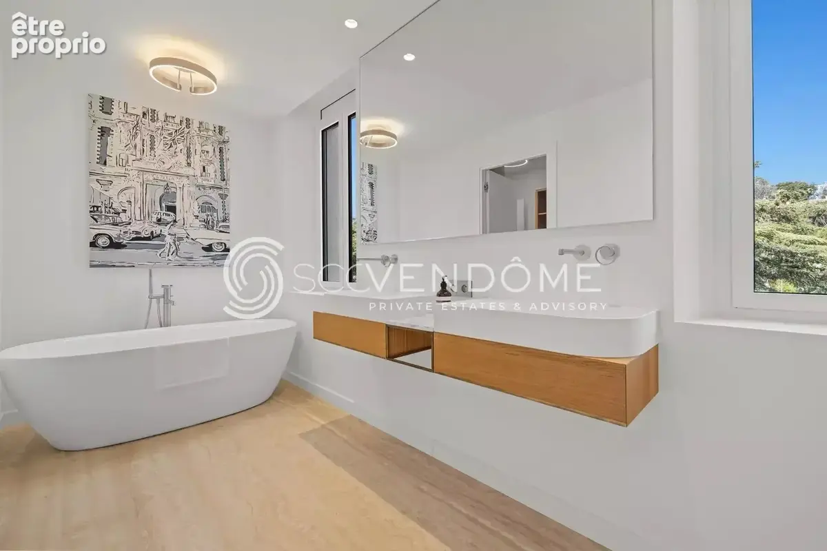 Cannes - spacieux duplex 4 chambres vue mer panoramique  a vendre - photo 6