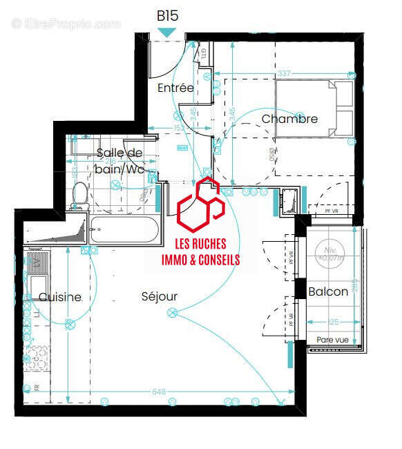 Appartement à HARDRICOURT