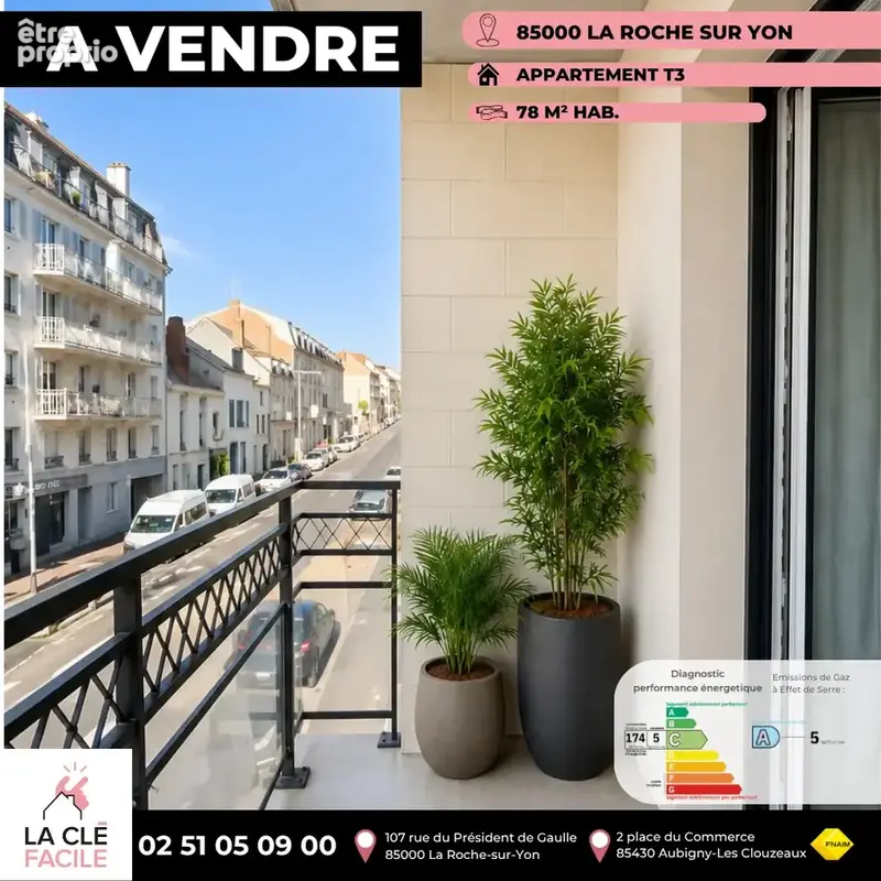 Photo Appartement à La Roche-Sur-Yon au prix de 219 900€