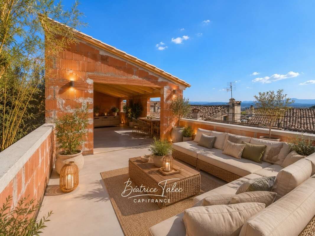Maison de village moderne à personnaliser avec superbe terrasse rooftope 3 pièces, double garage, ROUSSET (13), sainte-victoire - photo 11