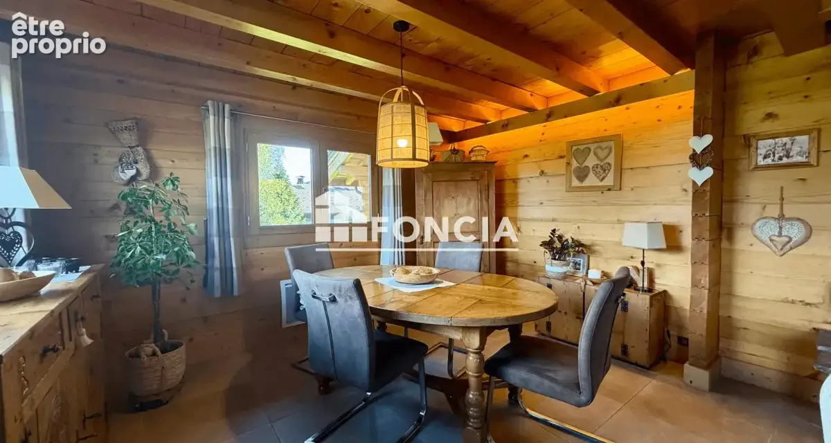 Magnifique chalet madrier avec vue panoramique à crest-voland - photo 5