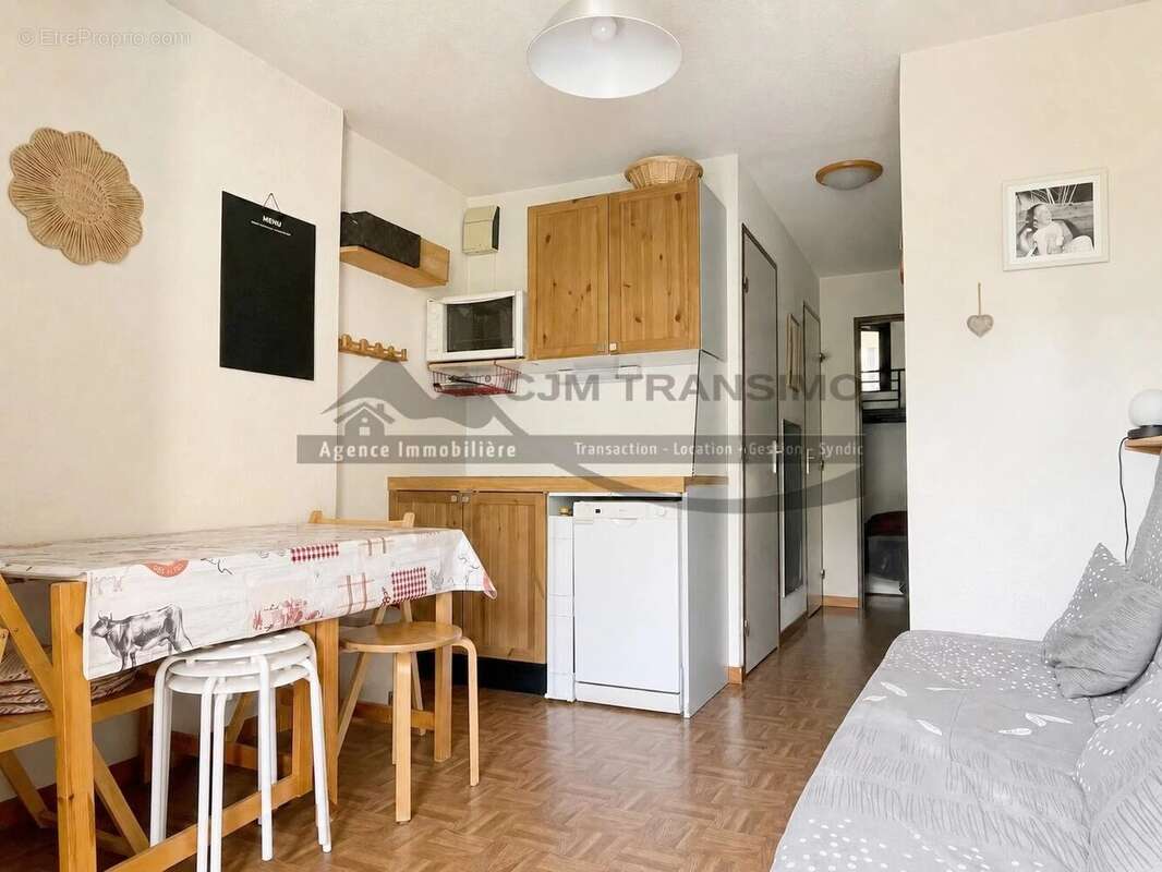 Appartement 21 m² à Vars  - photo 2