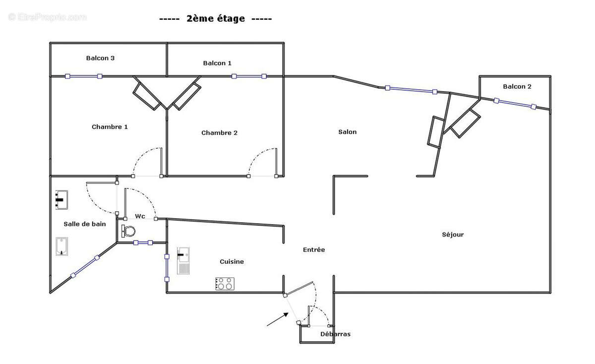 Appartement à ARGENTEUIL