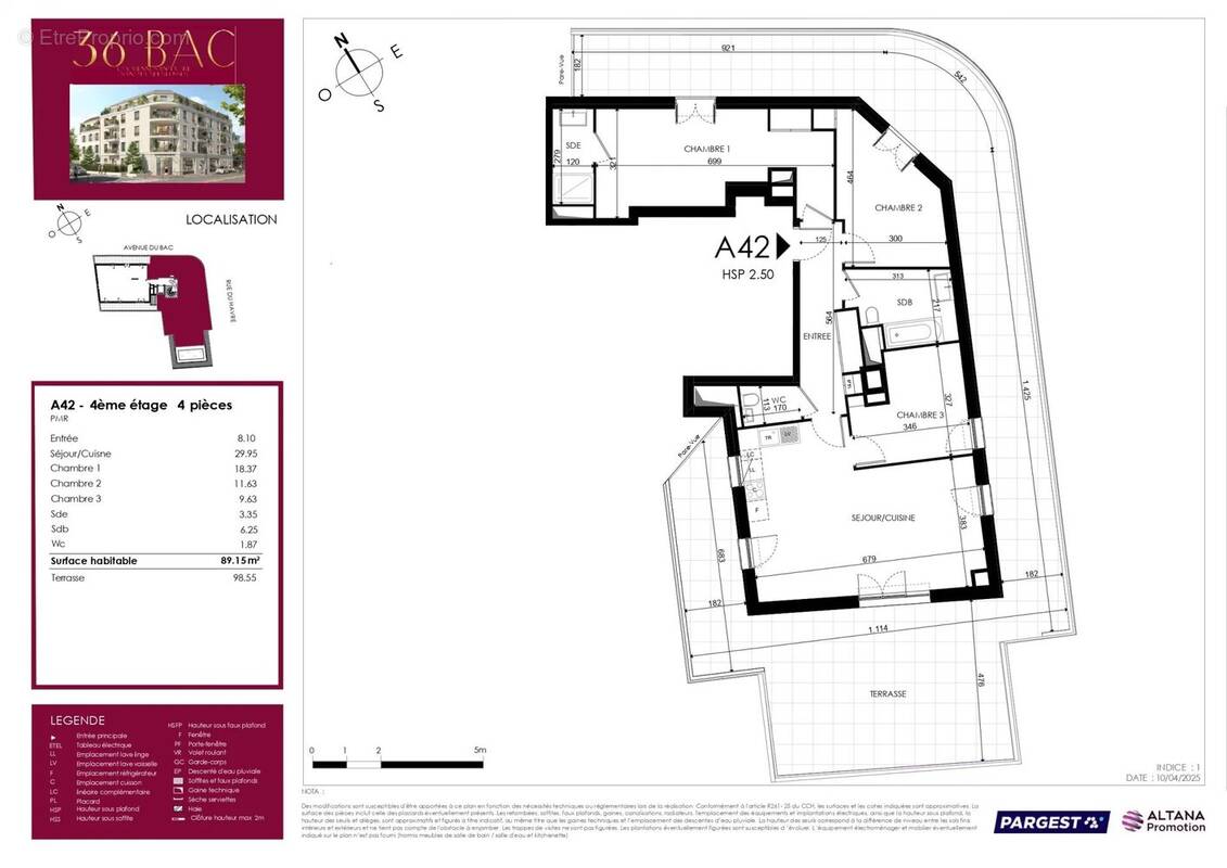 Appartement à SAINT-MAUR-DES-FOSSES