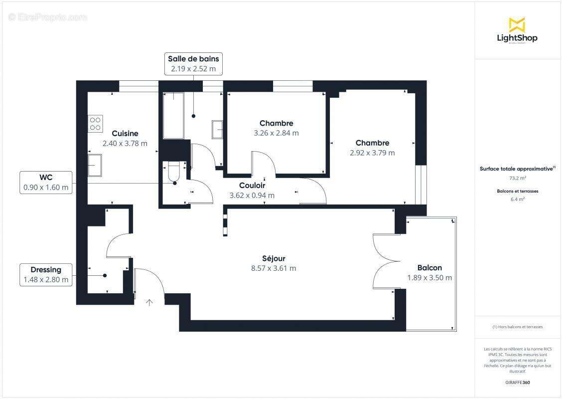 Appartement à LYON-8E