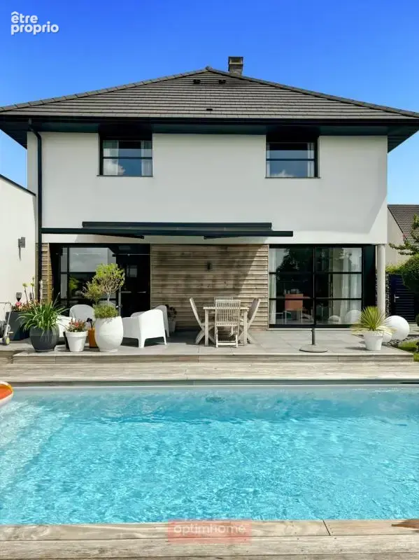 Maison contemporaine - piscine chauffée - 145 m² - expo sud - photo 27