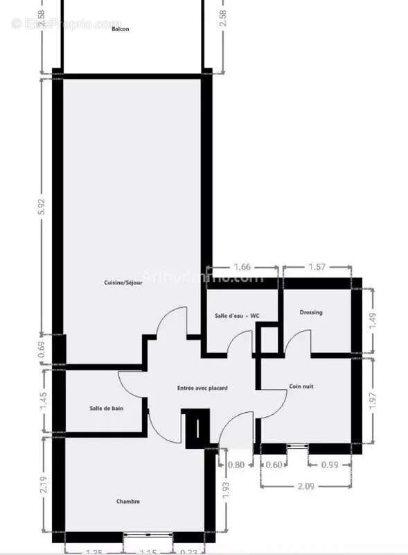 Appartement à LES ISSAMBRES