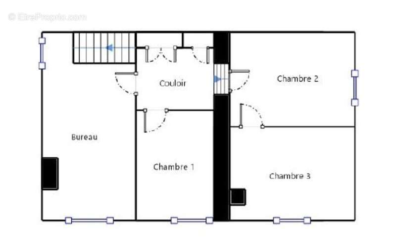 Maison de village - 120 m² - 5 pièces OPTEVOZ (38) - photo 17