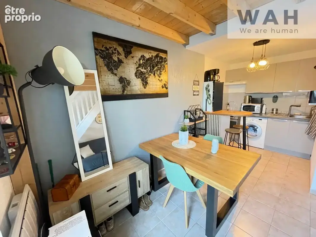 Villa t2 - 1 chambre, terrasse, place de parking, climatisat - photo 3