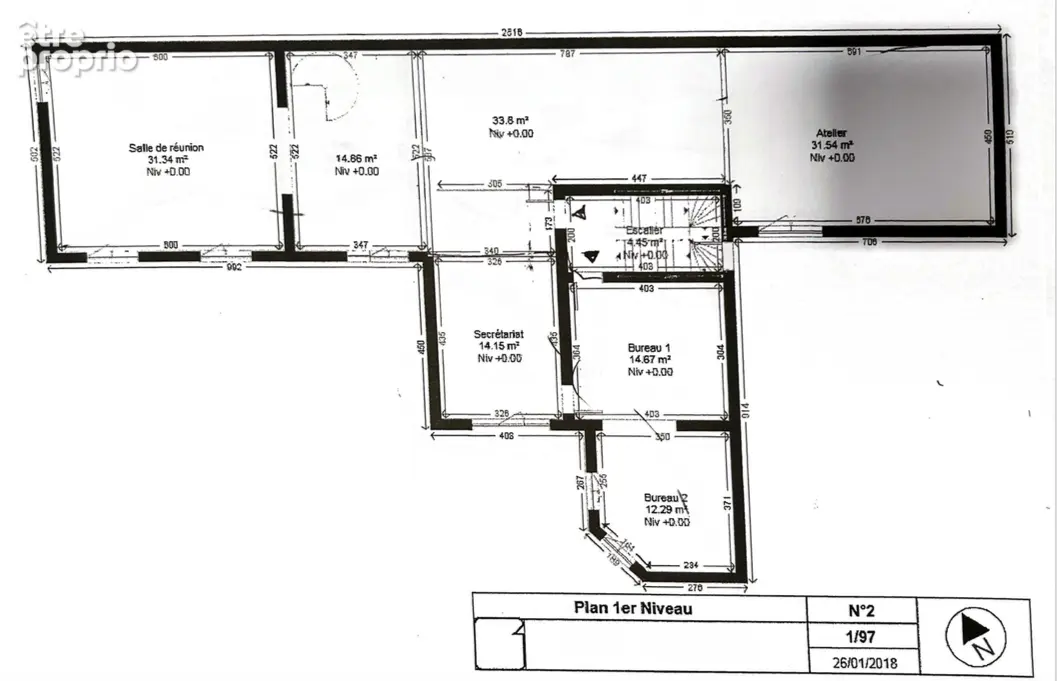 Bâtiment à réhabiliter de 479 m2- Châtillon centre - photo 3