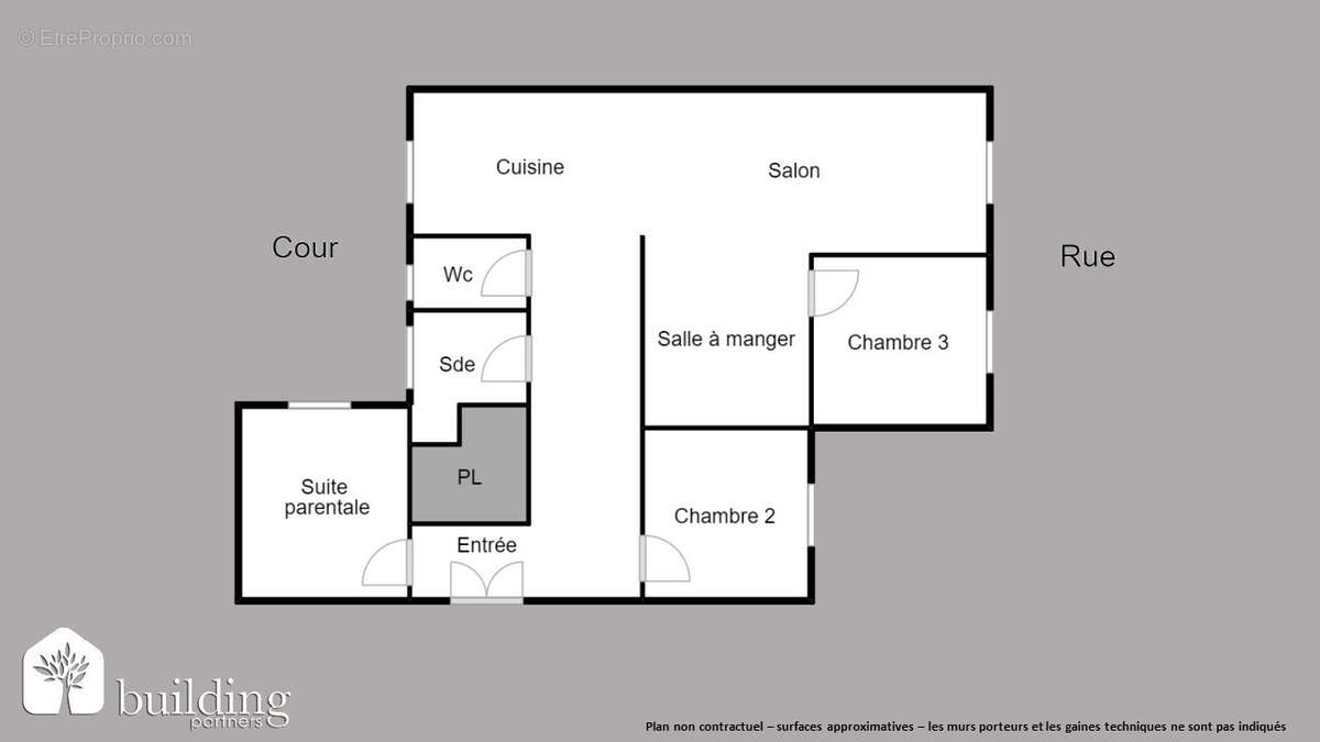 Appartement à PARIS-19E