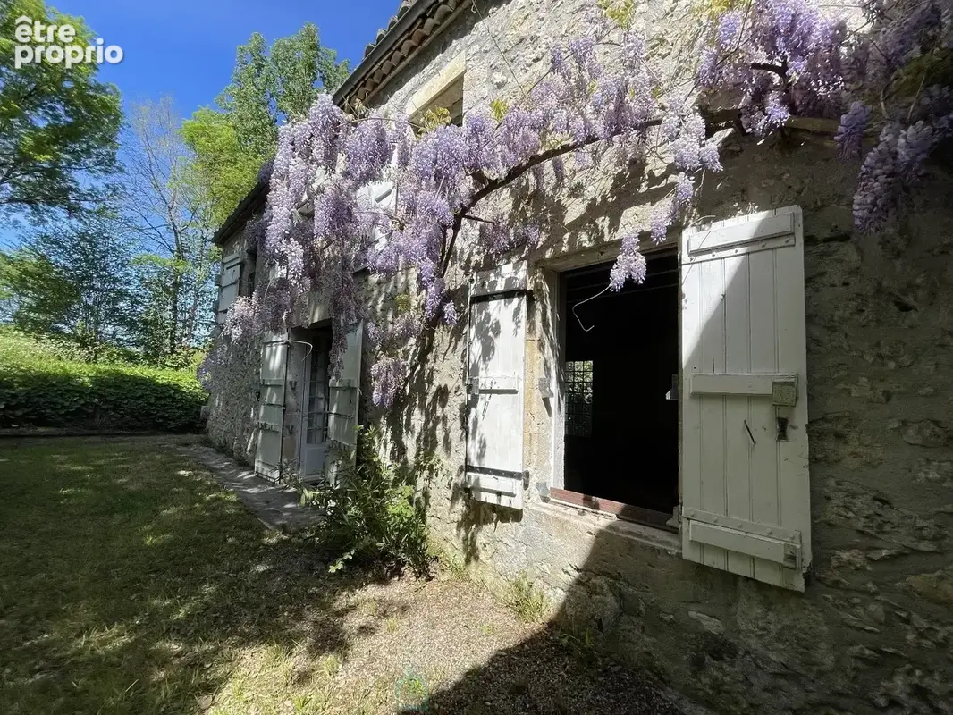 DOLMAYRAC - Ancien Moulin du 18e siècle à rénover avec piscine et 1,4465 ha de terrain arboré - Lot & Garonne (47) - photo 2