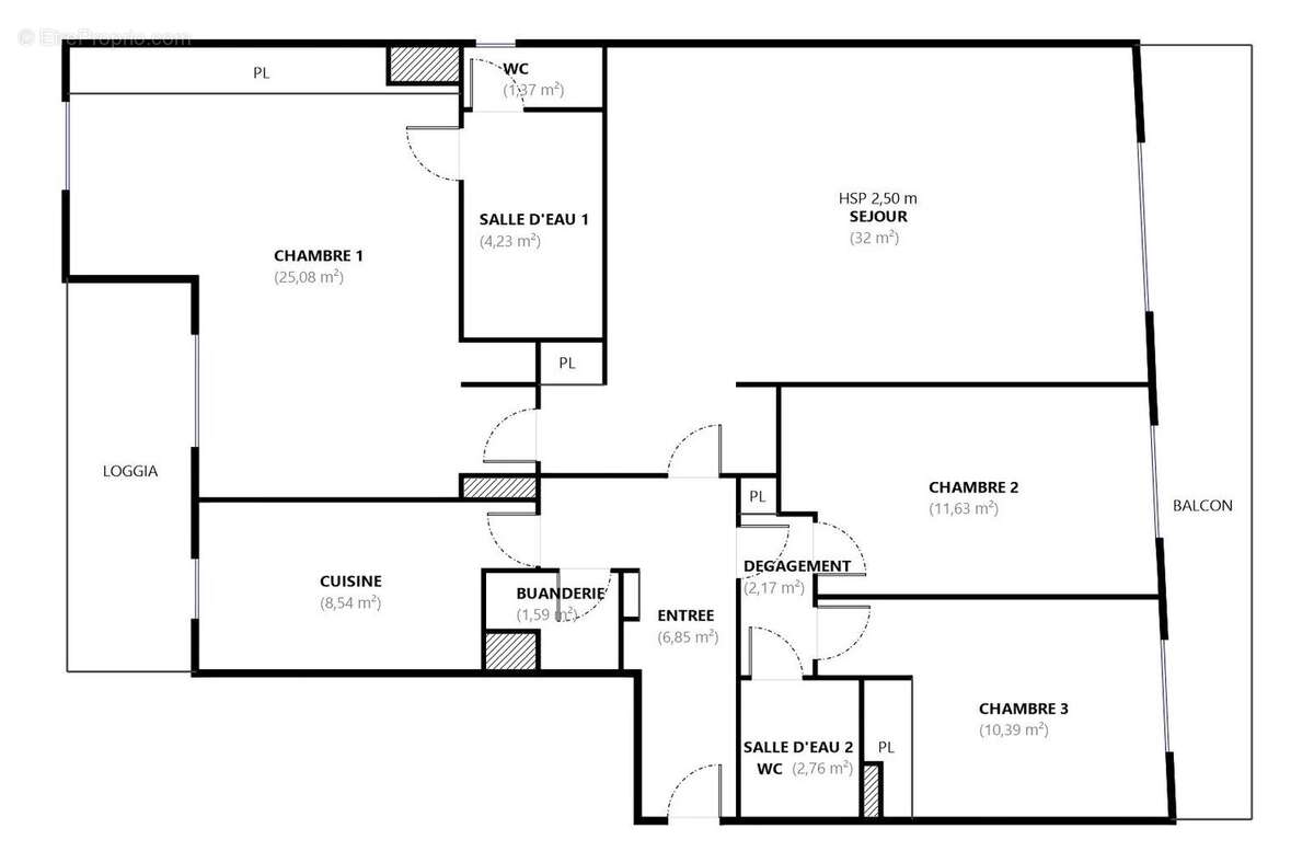 Appartement à COURBEVOIE