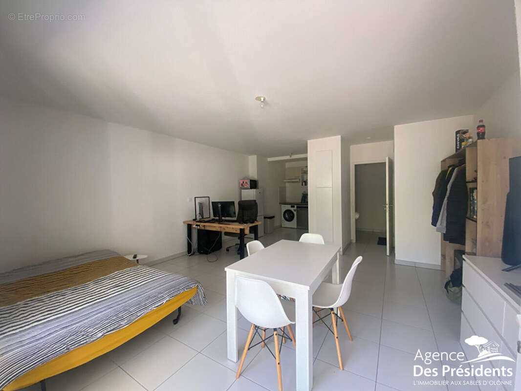 Appartement T1bis RDC terrasse jardin Parking - photo 4