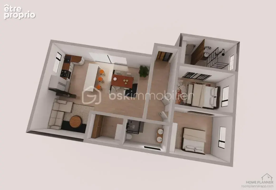 Appartement T3 avec terrasse et vue mer – Quartier de la Corniche à Sète - photo 9