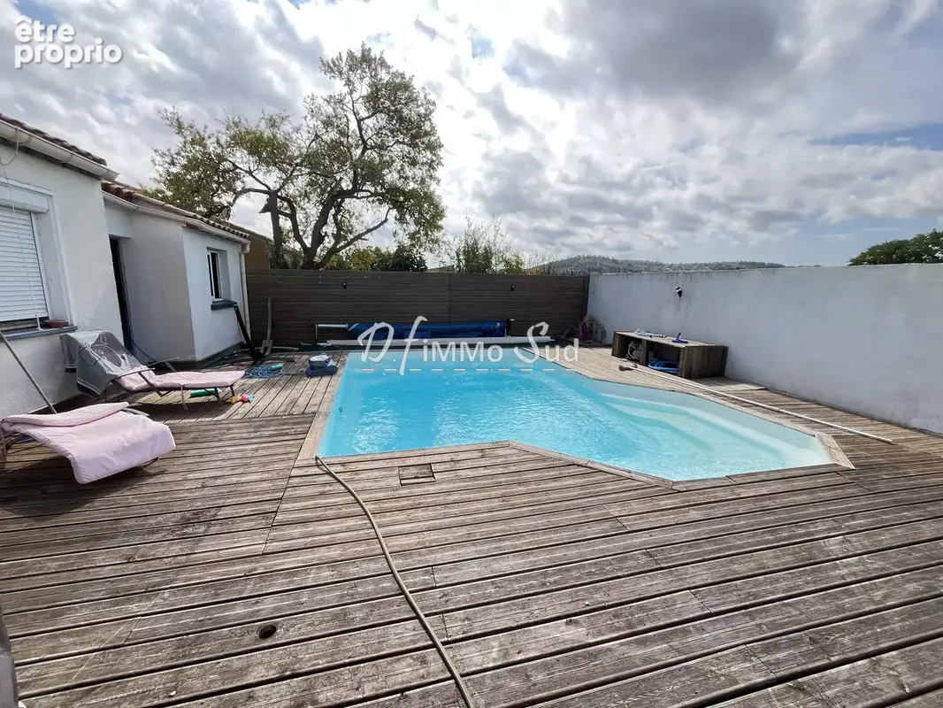 Maison T4 PLAIN PIED avec garage, extérieur et piscine vue sur la cité de Carcassonne - photo 18